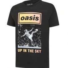 Manchester City X Oasis Up In The Sky T-Shirt - Black - View 1
