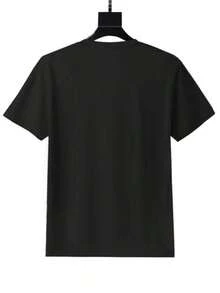Camiseta Casual de Manga Corta para Mujer con Estampado de Letras de Nueva York - Ropa de Verano Oversize - Camiseta de Algodón con Cuello Redondo - Atuendo Casual de Verano para Mujer - Camiseta Holgada para Uso Diario - Negro - Ver 2