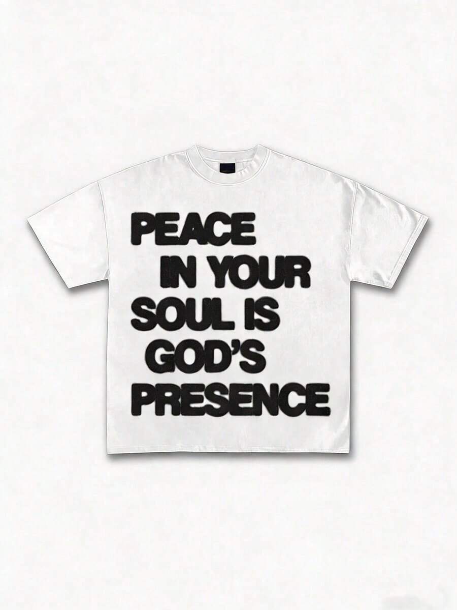Premium Unisex Casual T-Shirts With "GOD'S ART ON DISPLAY" Print, Customizable Graphic Tees For Men - Men's T-Shirts. Casual And Stylish Short-Sleeved T-Shirts For Summer, Made Of 100% Cotton. The Most Popular Top For Men. - 白色 5 - 查看 1