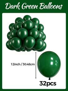 5/10/12/18 Zoll Dschungel Safari Party Ballons, olivgrün, dunkelgrün, braun, retro, nude Ballon und Hirsch Muster Ballons für Safari Baby Shower Geburtstag Gender Reveal Hochzeit Abschluss Ruhestand Dschungel Dinosaurier Safari Jagd Mottoparty Dekorationen - Übersicht 18
