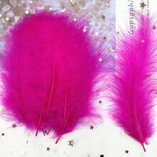10-15cm Fluffy Marabou Turkey Feather Decor Craft Feathers DIY Handmade Dreamcatcher Wedding Party Decoration 50pcs/Pack - JWR - View 22