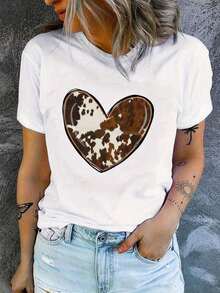 Women T-Shirts - White - View 6