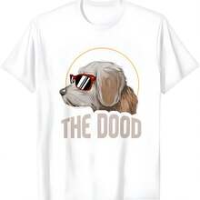 Goldendoodle I Vintage Dog Lover I Golden Doodle I The Dood Hombres Camiseta mujer - Blanco - Ver 1