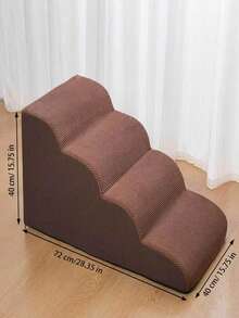Pet Dog, Dog Stairs, Slope Anti-Slip, Small Dog Bed Climbing Ladder, Small Dog Bed Steps Up And Down - Multicolor - View 2
