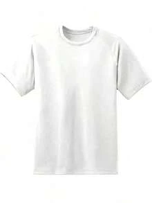 Casual T-Shirt With A Flag Print And The Slogan "Land Of The Free," A Bold Patriotic Design Perfect For Independence Day, Memorial Day, And Other National Holidays. Casual Wear For Men, Women, And Children. - 白色 - 查看 4