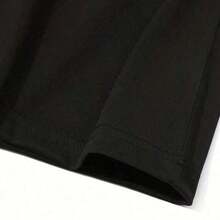 100% Cotton T-Shirt With Funny 'I Love A Good Threesome' Tequila Barman Print For Men And Women, Fashionable Casual Short Sleeve Graphic Tee - 黑色 - 查看 4