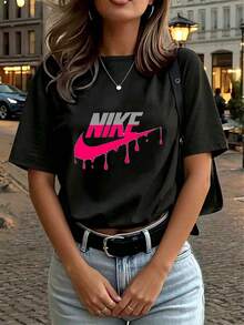 Women T-Shirts - Black - View 4