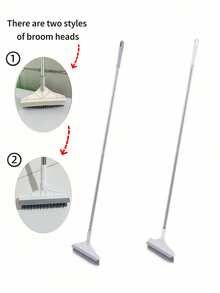Bàn chải chà sàn và mạch gạch 2 trong 1, bàn chải chà xoay 180° với lông bàn chải góc cạnh và dụng cụ cạo, dụng cụ vệ sinh nhà tắm và nhà bếp, nhựa bền, bàn chải vệ sinh gia dụng đa năng. - Nhiều màu - Xem 9