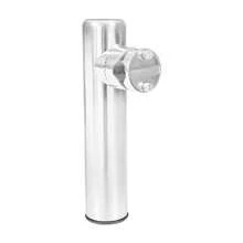 YUNRUX Verstellbare Angelrutenhalter, 316 Edelstahl mit PVC-Innenfutter, 360° Rotation, perfekt für das Meeresangeln, Set von 2 - Weiss - Übersicht 8