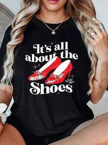 Women Sports Tees & Tanks - Black - View 1