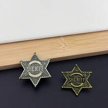 Broche de esmalte hexagonal, joyería de estilo retro denim punk atemporal, pin decorativo resistente al desgaste para atuendos, bolsos, perfecto para fiestas e ideas de regalo - Multicolor - Ver 9