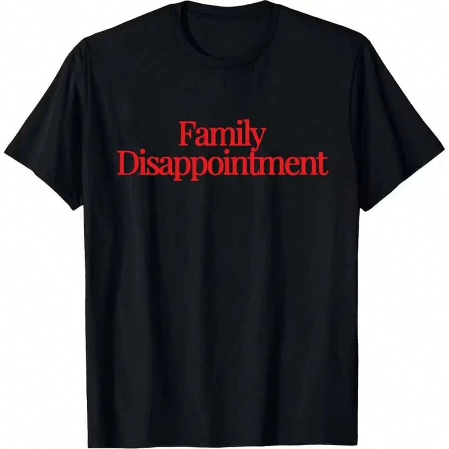 Printed T-Shirt For Men And Women - Black - View 1