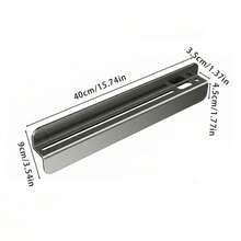 Stainless Steel Wall‑Mounted Knife Storage Rack, No‑Drill Integrated Kitchen Knife Holder. Space‑Saving Wall‑Mounted Design Keeps Countertops Neat Without Wall Damage, Great For Home, Apartment And Rental Kitchen Use. - Multicolor - View 13