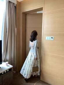 Women Skirts - Cream - View 5
