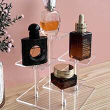 Kệ trưng bày nhiều tầng bằng acrylic trong suốt, kiểu bậc thang, dùng để trưng bày đồ sưu tầm, mô hình anime, mô hình xe hơi, nước hoa, mỹ phẩm. - Trong sáng - Xem 3