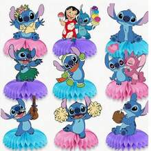 Stitch Themed Birthday Party Table Decorations And Wall Decor, Create A Festive Home Party Atmosphere - Multicolor - View 4