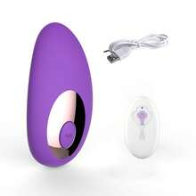 Clit Vibrator Remote Wearable Vibrating Egg Panties Nipples Stimulators G-Spot Massager Clitoral Stimulation Rechargebale Adult Sex Toys For Women Couples Pleasure - Một cỡ - Xem 2