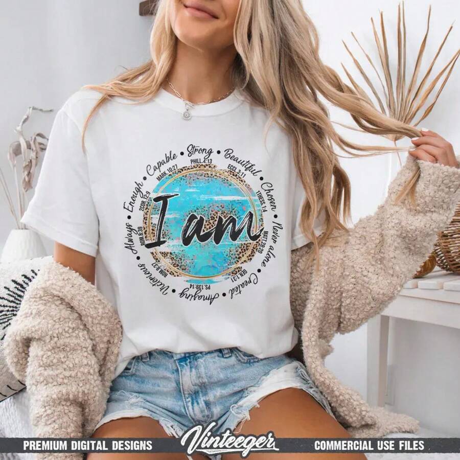 I'm A Sublimation Designer. | Instant Download | Inspirational Design PNG | Bible Verse PNG | Religious Sublimation | Christian Design PNG - White - View 1