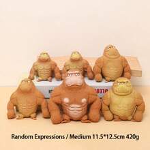 1pc Funny Transformable Gorilla Stress Relief Toy, Creative Desk Toy For Teens & Office (Random Style & Color) - Multicolor - View 9