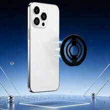 1個磁吸環形支架 3段式強磁吸附 超輕薄 360°旋轉可折疊手機環支架 合金材質 便攜通用 桌面創意設計 適用於 Android手機 生日禮物 親友送禮 手機環支架 手機配件 - 多色B款 - 查看 7