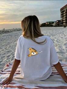 Women T-Shirts - Weiss - View 4