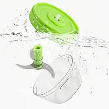 Mini Manual Food Processor, Garlic Cutter With String, Meat Grinder, Onion And Vegetable Cutter, Garlic Crusher, Portable Kitchen Tools - Green609 - View 3