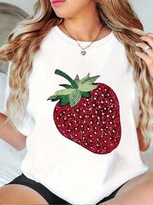 Women T-Shirts - White - View 3