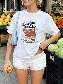 Women T-Shirts - Blanc - View 9