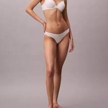 Calvin Klein Ideal Cotton Bikini QD5126 Underwear  Women  Panties - trắng - Xem 3