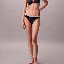 Calvin Klein Icon Logo Bikini QD5044 - Diamond Logo Shoreline/Blue Descent - 查看 3