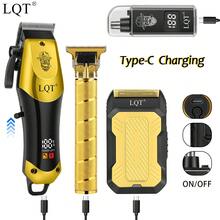 LQT Men's Grooming Kit (4pcs/3pcs/1pc) - Mini Hair Clipper, Ear & Nose Trimmer & Men's Razor, Cordless Trimmer, USB-C Charging, Suitable For Home Haircutting, Travel Beard Trimming And Personal Care. Ideal Holiday Gift, Men's Gift - View 6
