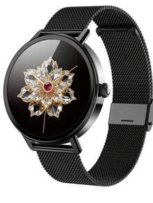 Blackview 女款智慧手錶，1.43 吋圓形健身追蹤器，含心率、睡眠、SpO2 監測，IP68 防水運動智慧手錶，附計步器與活動追蹤，適用 Android 與 iOS 手機，適合運動、工作、日常生活，送禮佳品 - 查看 13
