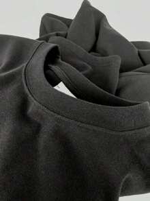 Yoshitomo Nara So Sad, Camiseta 100% Algodón Suave y Ligera, Agradable al Tacto - Negro - Ver 3