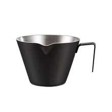 304 Stainless Steel Coffee Extraction Cup With Measurement Scale, Thick-Walled Coffee Cup, Container For Espresso Latte Art And Milk Foam, Mini Milk Pitcher For Making Espresso And Measuring - Multicolor - View 9