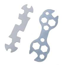 2pcs/Set Bicycle Wrench - Portable Multifunctional Wrench, Hexagonal Multipurpose Bolt Wrench; Multifunctional Bicycle Repair Tool, Portable Bicycle Repair Tool, Manual Bicycle Repair Tool, Suitable For Mountain Bike Maintenance - A - View 8