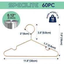 Appendiabiti standard - Dorato - Visualizzare 3