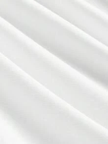 3 piezas Blusas de hombro asimétrico para mujer para festivales de música de verano - Blanco - Ver 3