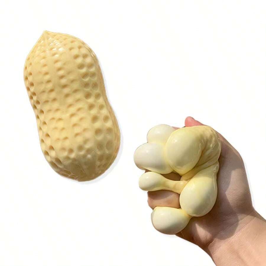 Đồ chơi bóp hình hạt đậu mềm mại (1 cái/2 cái/3 cái), đàn hồi chậm, đồ chơi giảm căng thẳng dính, đồ chơi thư giãn mang theo khi đi du lịch, dễ thương và phù hợp cho mọi người, lý tưởng cho quà tặng ngày lễ, sinh nhật, lễ Phục sinh, Halloween, Giáng sinh, họp mặt gia đình, thư giãn văn phòng, tương tác trong bữa tiệc.
