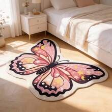 1pc Pink Bow Pattern Doormat, Decorative Carpet, Bedroom Decor, Small Rug, Carpet, Home Decor, Living Room Carpet, Small Living Room Rug, Bedroom Rug, Living Room Home Decor, Outdoor Rug, Washable Carpet - Multicolor 14 - View 6