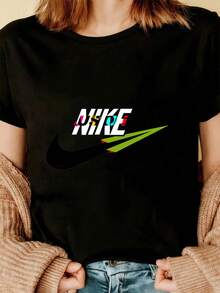Women T-Shirts - Black - View 3