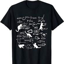 Camiseta divertida para profesor de ciencias y matemáticas - Negro - Ver 1