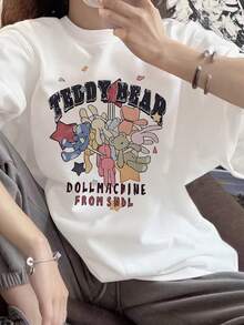 Women T-Shirts - White - View 2