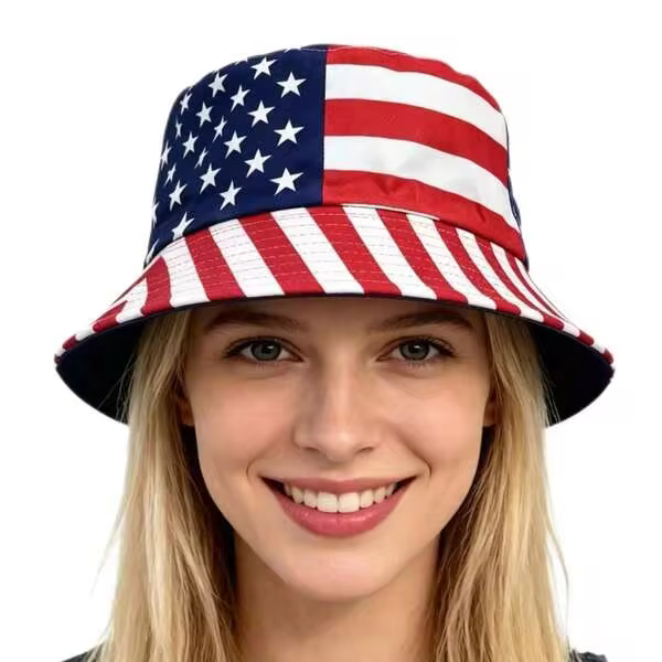 1pc 250th Anniversary American Patriotic Theme Bucket Hat, Independence Day Patriotic Theme Bucket Hat, Perfect Gift For Patriots, Holiday Accessory, Essential For History Enthusiasts, Unisex