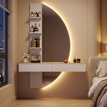 Devoko Vanities & Vanity Benches - White - View 2
