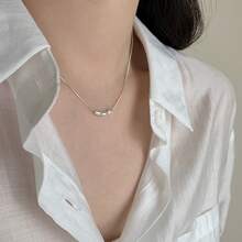 Women Necklace Sets - Rice Grain Necklace - View 2
