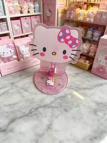 SANRIO 三丽鸥多功能可调节折叠通用平板电脑/手机支架，桌面书架，可升降，Hello Kitty - A - 查看 11