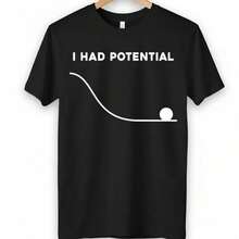 I Had Potential Shirt, Project Hail Mary T-Shirt - Black - View 1