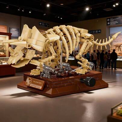 6pcs Skeleton Dinosaur Toys, Creative Mechanical Design With Rotatable Joints For Dinosaur Movement, Fun Stress Relief Assembly Toys With Bone Texture And Scary Atmosphere, Suitable As Christmas, Easter, Birthday Gifts For Boyfriend, Desktop Decor For Men