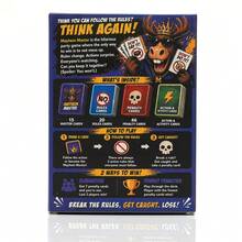 MAYHEM MASTER Fast Reaction Card Game With 110 Cards Rule Breaking Challenges Memory Trap Gameplay Hilarious Social Interaction Quick Thinking Party Entertainment Chaotic Tabletop Fun Penalty Card Mechanics Fast Pace Reflex Competition Ice Breaker Group Activity Game Night Travel Friendly Card Deck - Multicolor - View 6