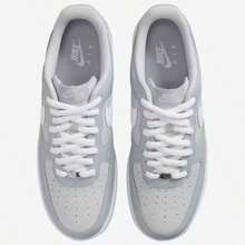 Nike Air Force 1 '07 LV8 Edge Men's Casual Sneakers Safety Orange/White HV9405-800 | Court-To-Street Style, Iconic Silhouette - 白灰色 - 查看 6